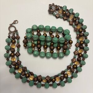 necklace and bracelet set